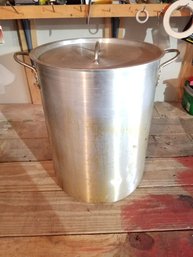 Large Lite Aluminum Turkey Fryer Stock Pot With Lid