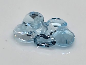 6 Sky Blue Topaz