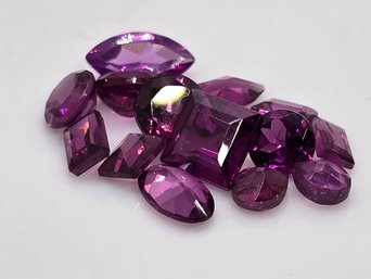 15 Purple Rhodolite