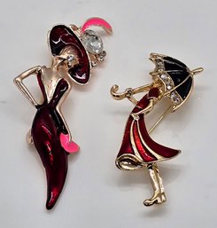 2 Really Nice Brooches