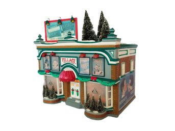 1997 Department 56 Hershey's Chocolate Shop Snow Village House Lighted With Box - Retired