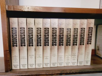 Eleven Vintage GUNSMOKE Television Series VHS Tapes