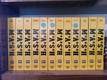 Twelve Vintage MASH VHS Video Tapes Collector's Edition Television Series