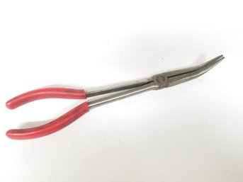 Snap-on 411ACP Long Reach Bent Needle Nose Pliers