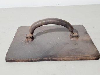 Vintage Cast Iron Grill Press