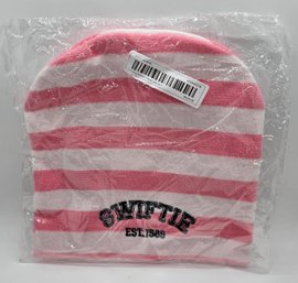 Brand New Taylor Swift Pink & White Winter Hat