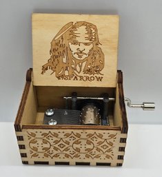 Pirates Of The Caribbean Jack Sparrow Music Box