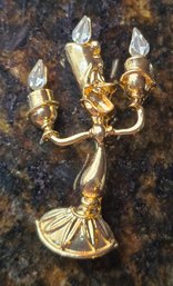 Beauty And The Beast Lumiere Brooch