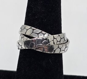 Bali, Pebble Ring In Sterling