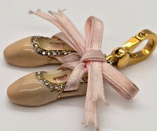 Vintage Juicy Couture Ballet Shoe Charm