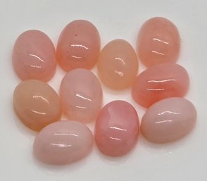 10 Pink Opals