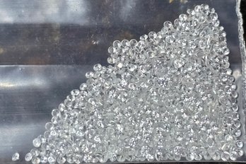 Huge Lot Of White Zircon