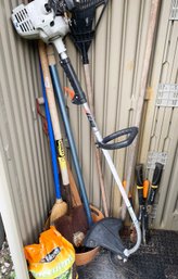 An Electric Echo Weed Wacker And More Garden Tools - Used And Untested