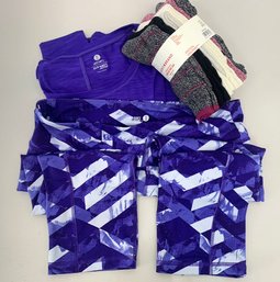 Leggins, Socks And Sport Shirts - Large