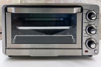 A Cuisinart Stainless Steel Toaster Oven