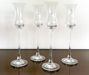 A Set Of 4 Lenox Schnapps Glasses