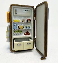 A Vintage Refrigerator Form Limoges Pill Case