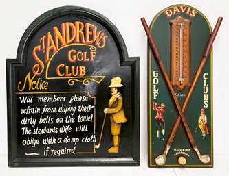 Golf Themed Home Decor!