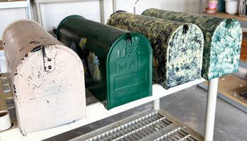 Mailboxes - Custom Painted!