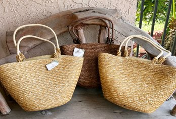 Vintage Woven Totes