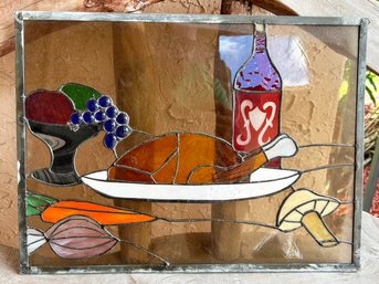 A Stained Glass Panel