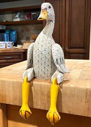 An Artful Sitting Duck Sculpture!