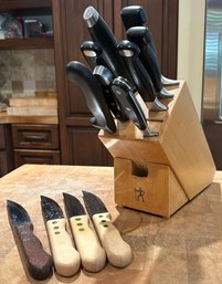 Henckles Knives, A Block And More Cutlery