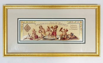 A Vintage French Soap Lithograph