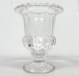 A Glass Urn Form Vase