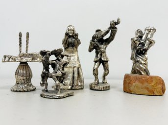 Silver Judaica Figurines