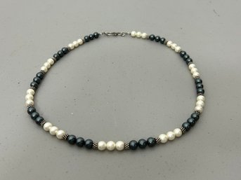 24' Beaded Pearl Necklace