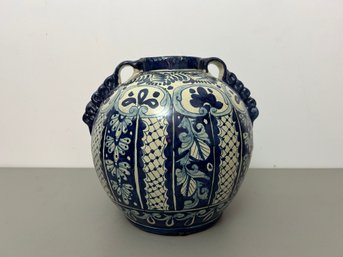 Blue And White Ginger Jar