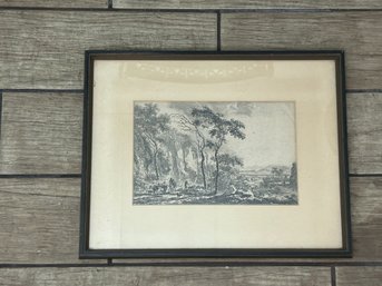 Vintage Framed Print Artwork