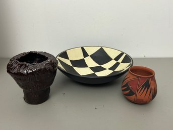 Pottery Trio