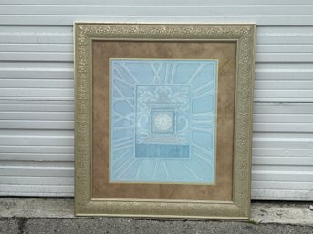 Framed Metal Art Renaissance Timepiece