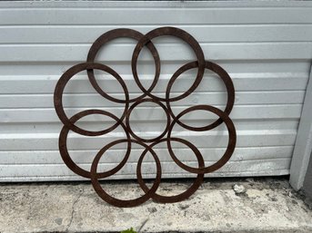 Daisy Metal Wall Art