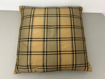 Single Plaid Pillow