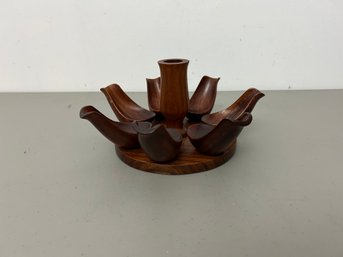 Wooden Pipe Holder