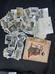 Military Pictures And Japanese Artisanal  Scrap Book