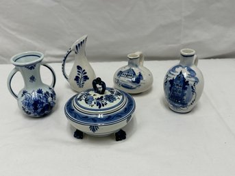 Dutch Ceramics Including Delft And Bols