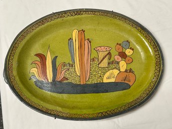 A Vintage 1940s Mexican Platter