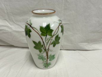 A Glass Vase Hand Painted