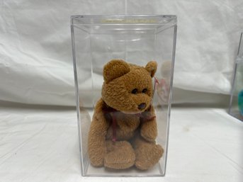 Ty Beanie Baby 'Curly' Bear In Box