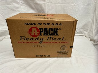 4 Cases Of Ready Meal Self Heating Emergency Meals