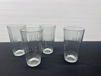 4 Modern Water Glasses