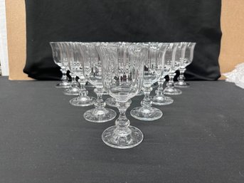 Beautiful Set Of 15 Wine Glasses