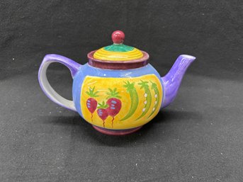 Colorful Pottery Tea Pot