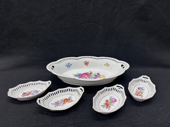 5 Bavarian Serving Dishes