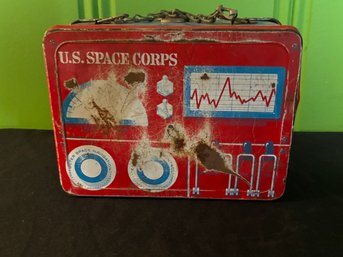 Vintage U.S. Space Corps Lunchbox (No Thermos) 1961