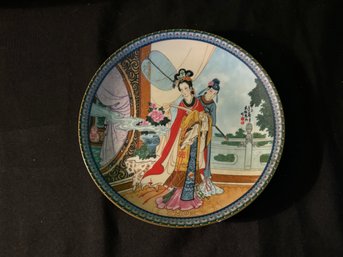 Imperial Jingdezhen Porcelain Plate - Beauties Of The Red Mansion 1986